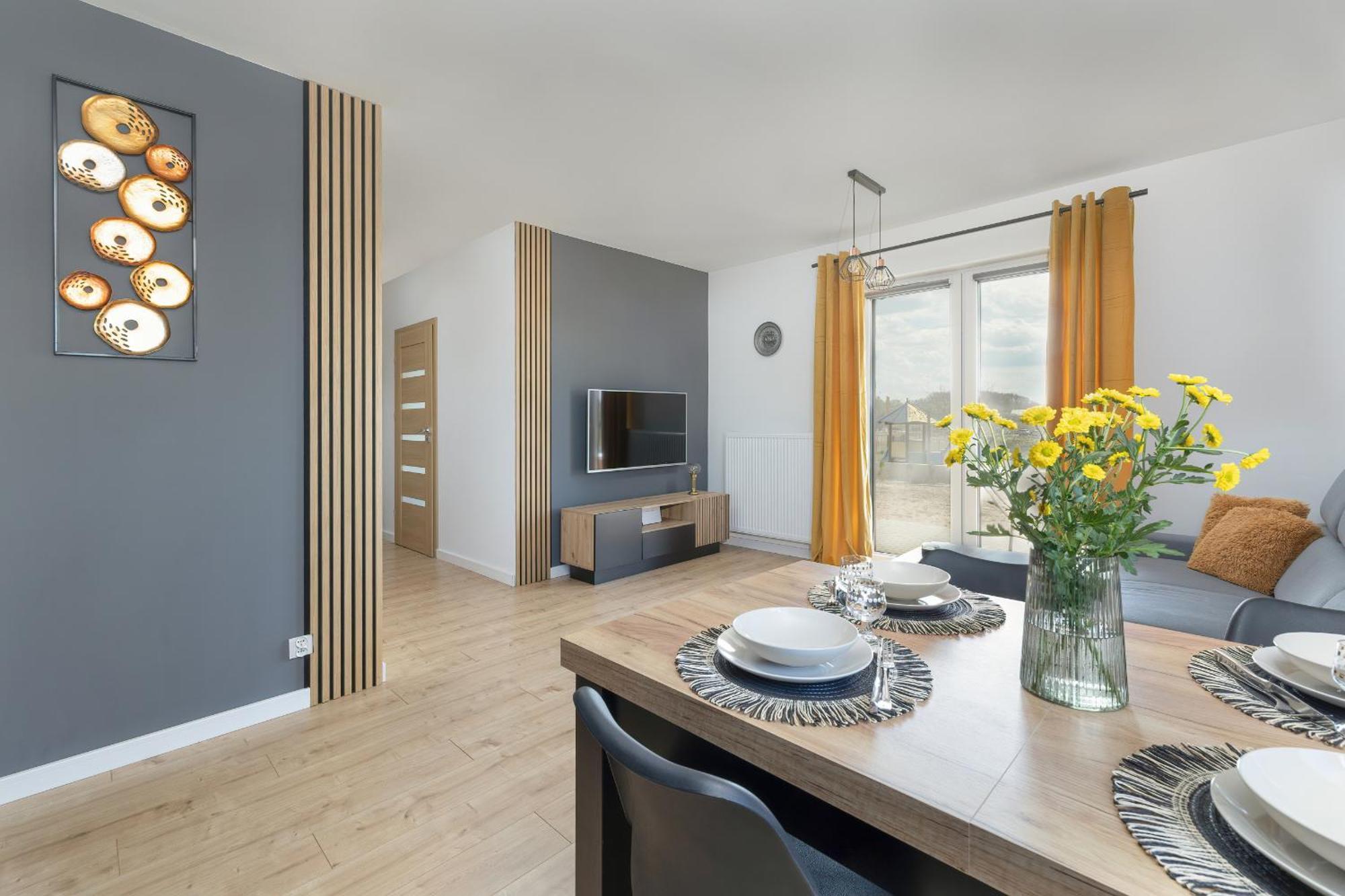 Nadmorski Apartament Z Parkingiem W Ustroniu Morskim By Noclegi Renters Устроне Морске Екстериор снимка